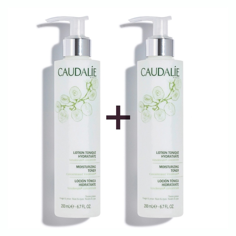 Caudalie Duplo Loción Tónica Hidratante 2x200ml