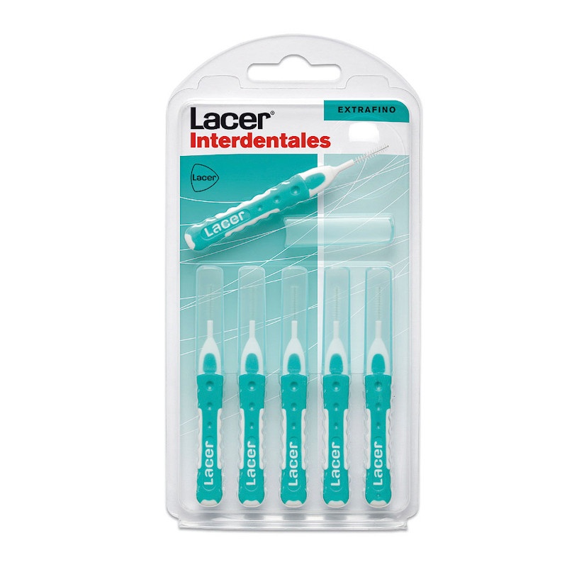 Lacer Interdental Extrafino Recto 6 Unidades