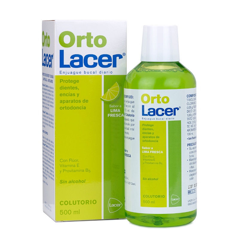 OrtoLacer Colutorio Lima Fresca 500ml