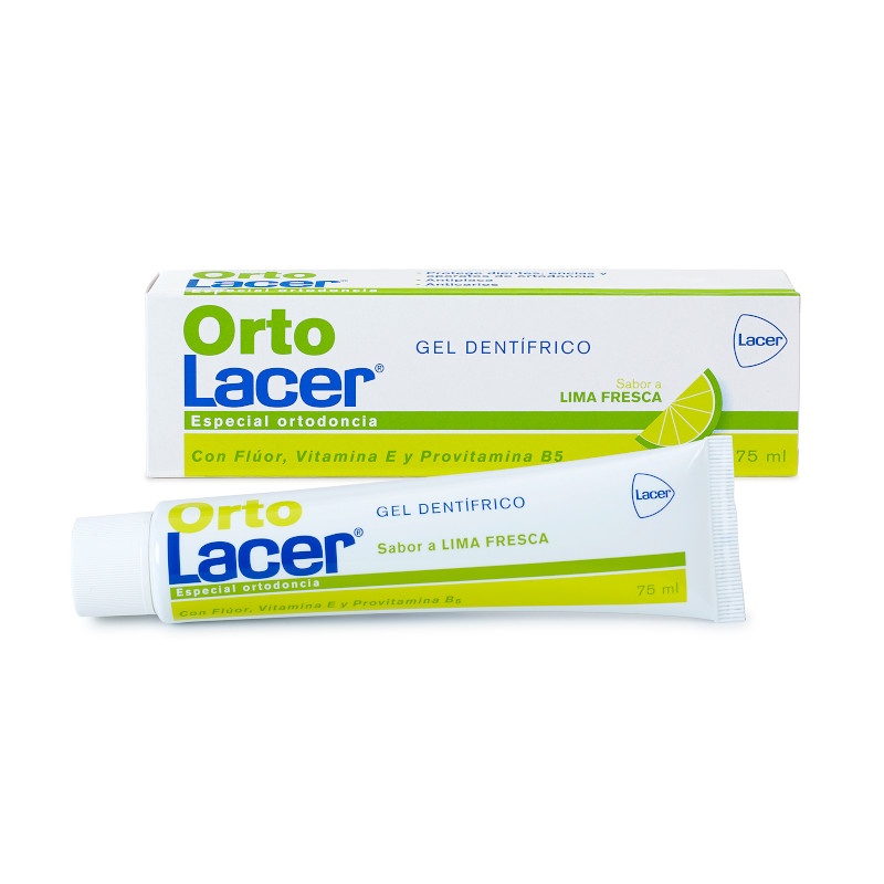 Ortolacer Gel Dentífrico Lima Fresca 75ml