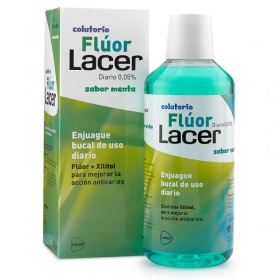 Lacer Colutorio Infantil Fluor Menta 500ml