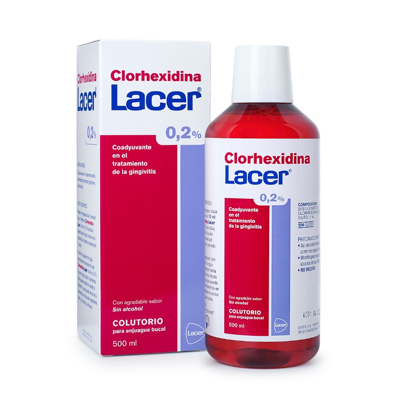 Lacer Colutorio Clorhexidina 0,2% 500ml