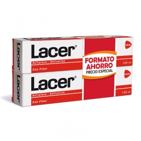 Lacer Pasta Dentífrica Duplo 2x125ml