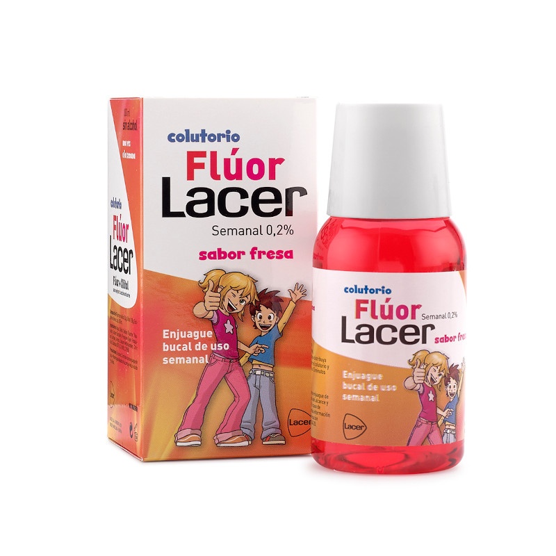 Lacer Colutorio Fluor Semanal 0,2% Infantil 100ml