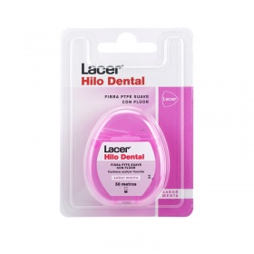 Lacer Hilo Dental Suave con Fluor 50m