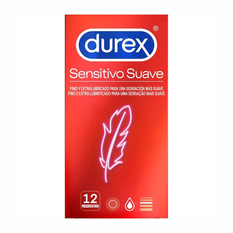 Durex Preservativos Sensitivo Suave 12 Unidades