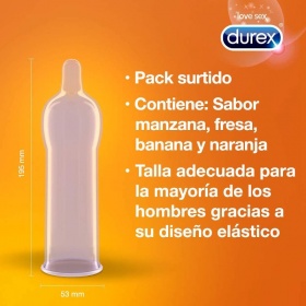 Durex Preservativo Saboréame 12 Unidades