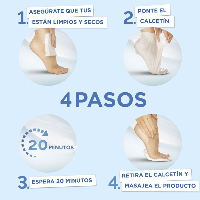 Scholl Pedimask Mascarilla Nutritivas de Pies Nutritiva 1 Par