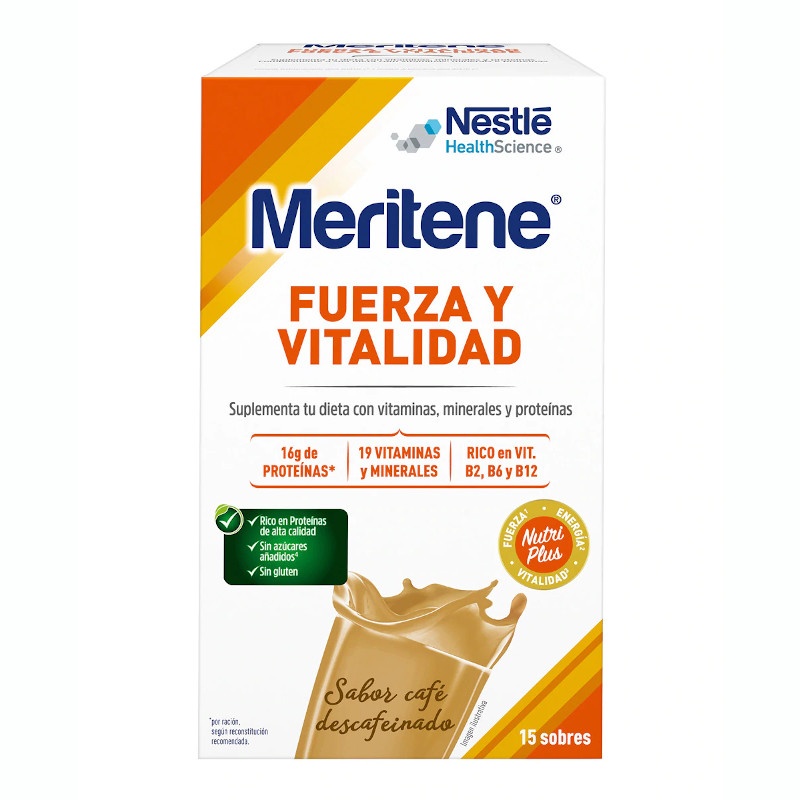 Meritene Batido Café Descafeinado 15 Sobres