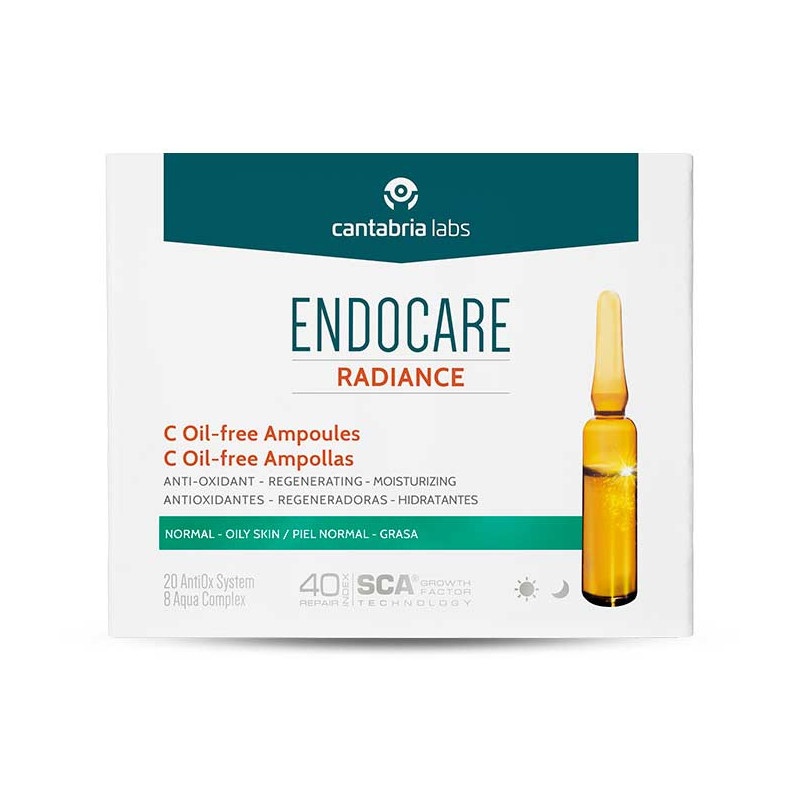 Endocare C Oil Free 30 Ampollas 2ml