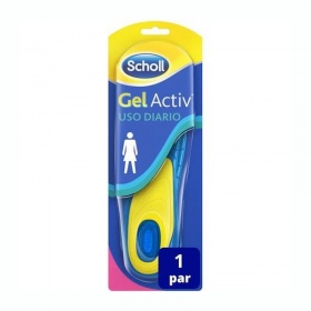 Scholl Plantillas Gel Activ Uso Diario Mujer Talla 35.5-40.5 1 Par