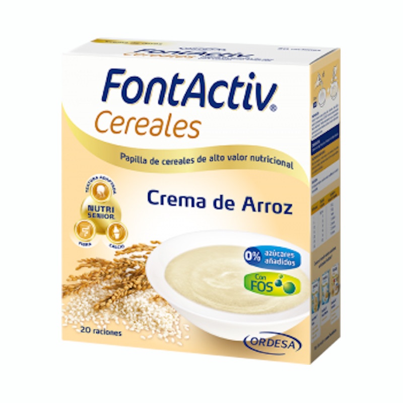 FontActiv Cereales Crema de Arroz 600gr