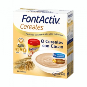 FontActiv Cereales 8 Cereales con Cacao 600gr