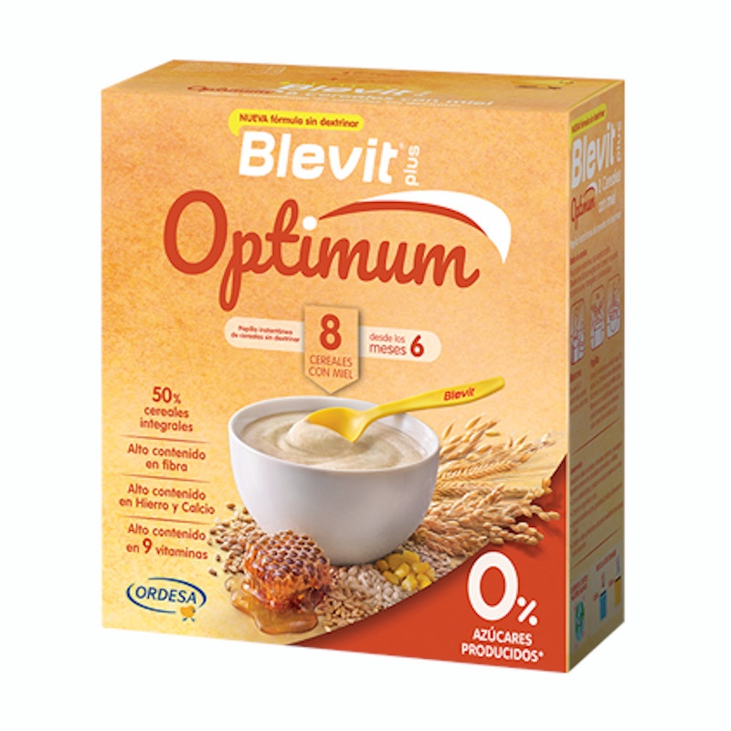 Blevit Plus Optimum 8 Cereales con Miel 400gr