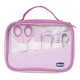 Chicco Set Cuidado Uñas Happy Hands Color Rosa