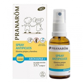 Pranarom Aromapar+ Spray Antipiojos 30ml + Lendrera