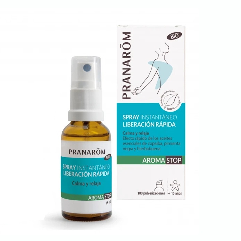 Pranarom Aromastop Spray Instantáneo Liberación Rápida 15ml