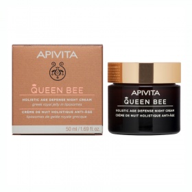 Apivita Queen Bee Crema Antienvejecimiento Holística de Noche 50ml