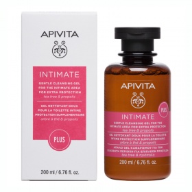 Apivita Intimate Gel Limpiador Suave Zona Íntima Protección Extra 200ml