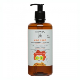 Apivita Gel Suave Cuerpo y Cabello para Niños 500ml