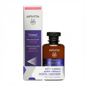 Apivita Champú Tonificante Anticaída para Hombres 250ml + Regalo Loción Anticaída 150ml