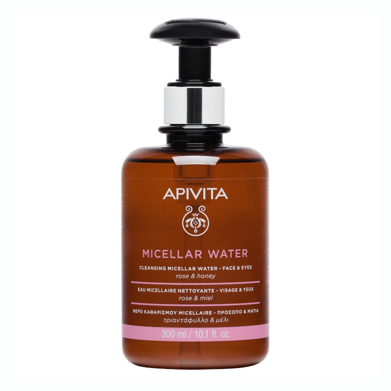 Apivita Agua Micelar Limpiadora Rostro y Ojos 300ml