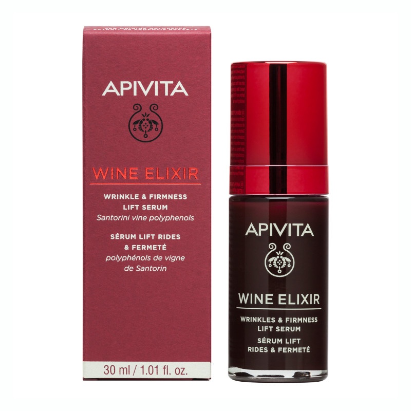 Apivita Wine Elixir Sérum Antiarrugas y Reafirmante Efecto Lifting 30ml