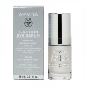 Apivita 5-Action Serúm Avanzado Cuidado Contorno de Ojos 15ml