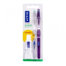 Vitis Cepillo Dental Suave Duplo