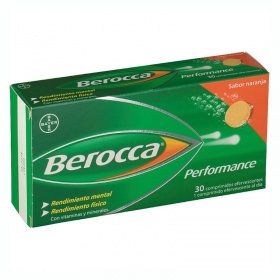 Berocca Performance 30 Comprimidos Efervescentes Sabor Naranja