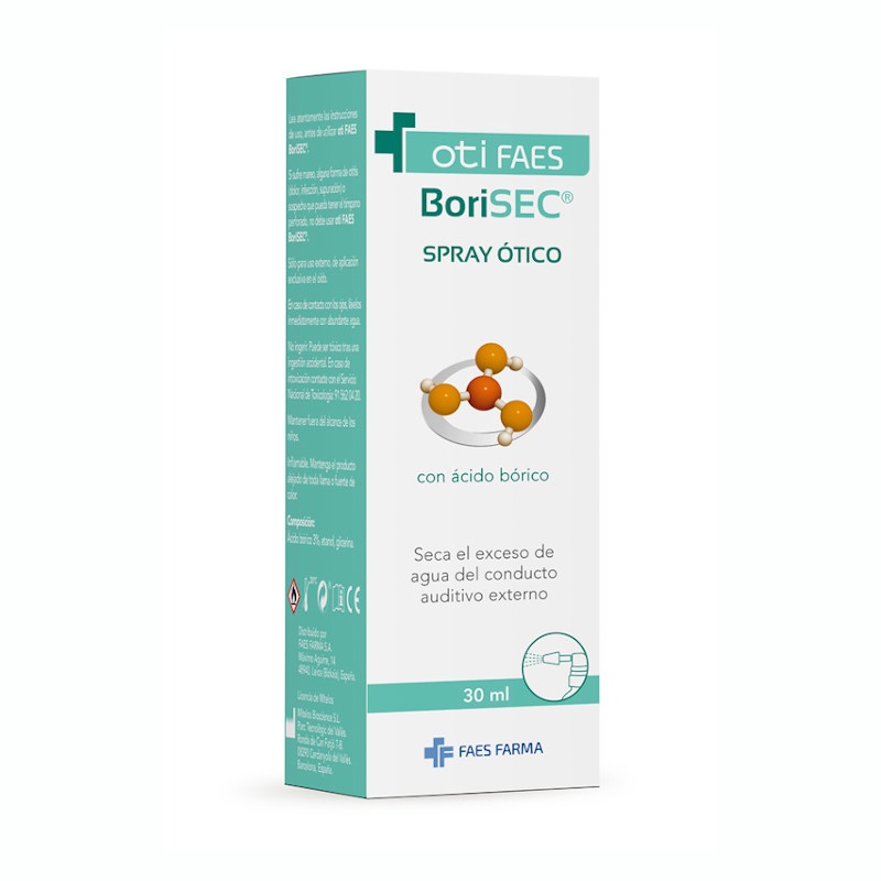 OtiFaes BoriSec Spray Ótico 30ml