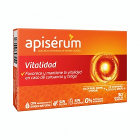 Apiserum Vitalidad 30 Cápsulas Blandas