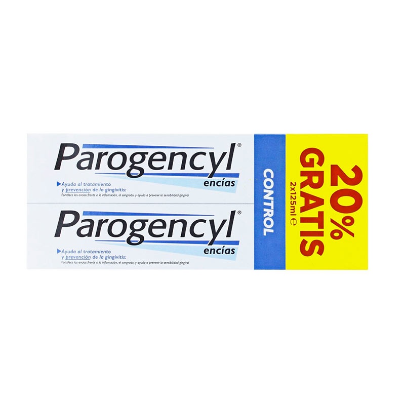 Parogencyl Encías Control Pasta de Dientes Duplo 2x125ml