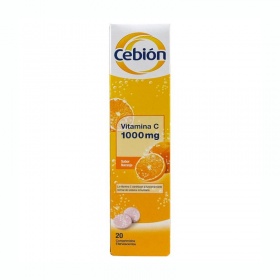 Cebión Vitamina C 1000mg 20 Comprimidos Efervescentes