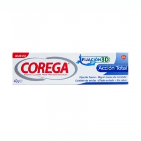 Corega Crema Fijadora Acción Total 40grs