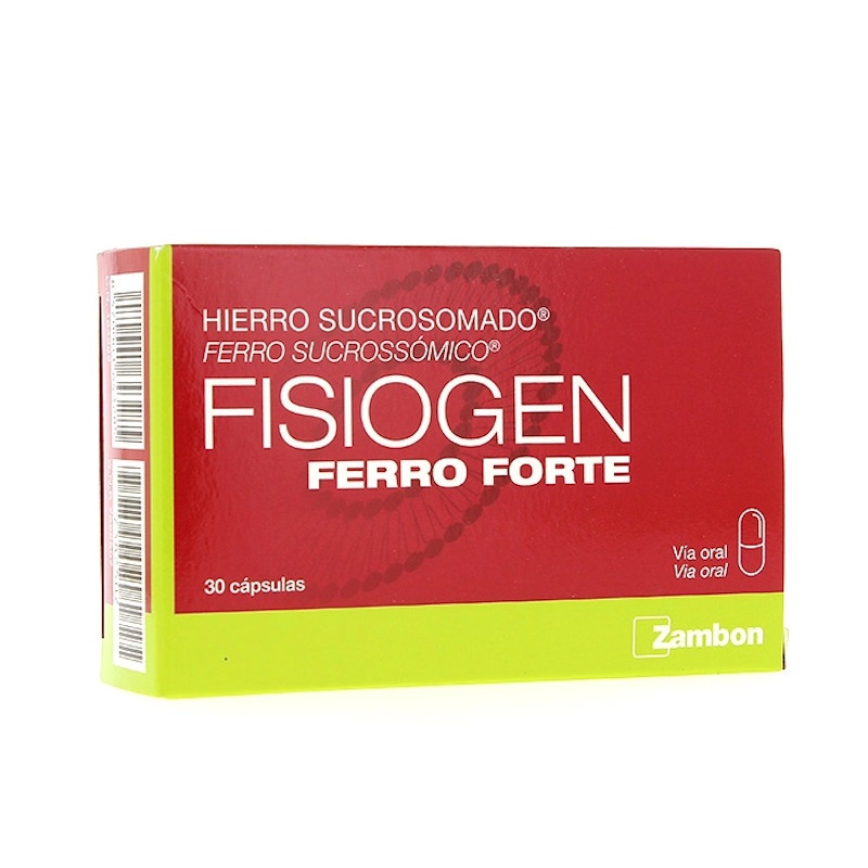 Fisiogen Ferro Forte 30 Cápsulas