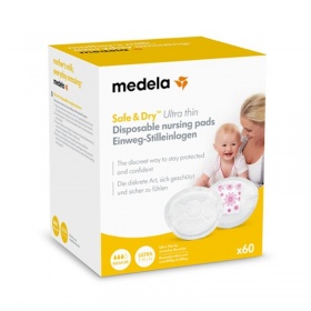 Medela Discos Absorbentes Desechables Safe & Dry Ultra Thin 60Uds