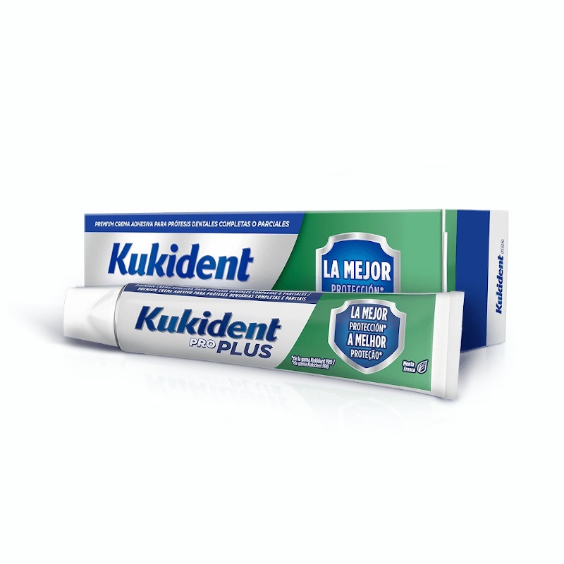 Kukident Pro Plus La Mejor Protección 40gr