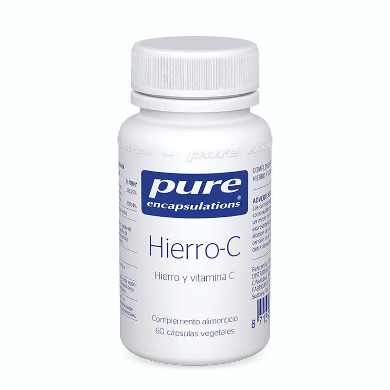 Pure Hierro-C 60 Cápsulas