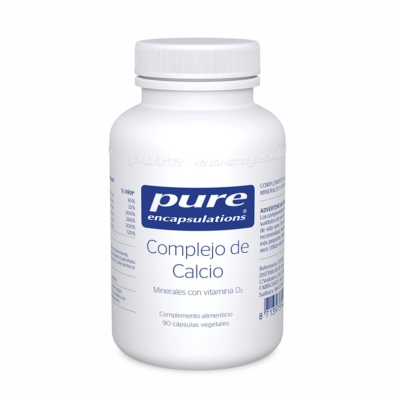 Pure Complejo de Calcio 90 Cápsulas