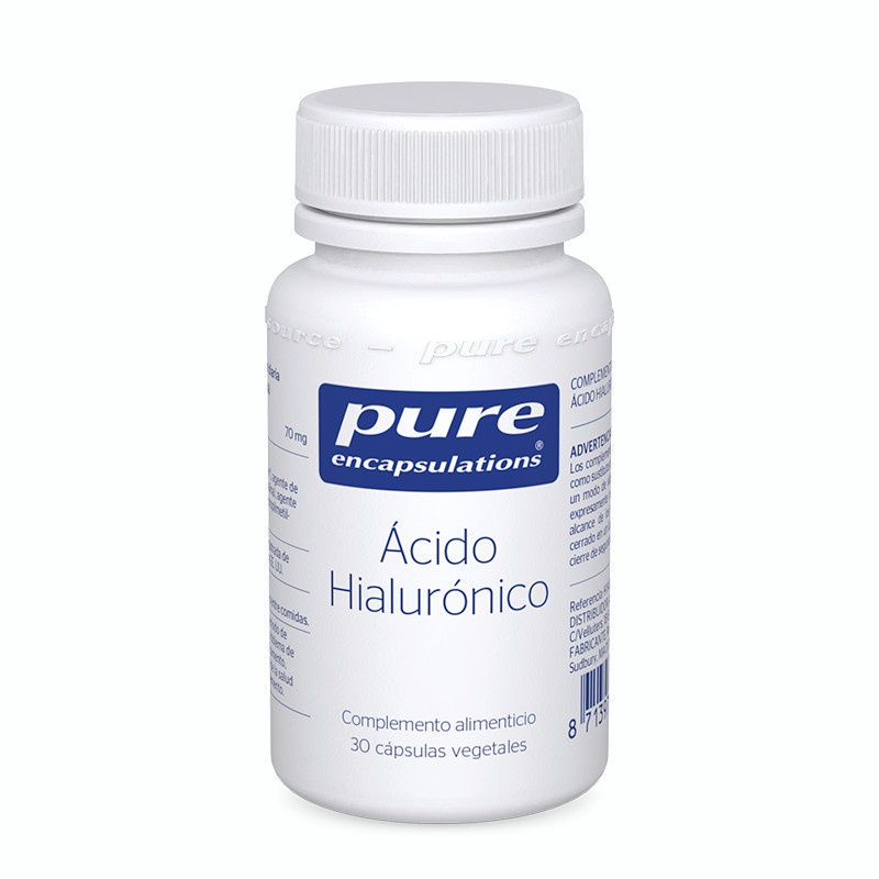 Pure Ácido Hialurónico 30 Cápsulas