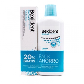 Bexident Encías Uso Diario Pack Pasta Dentífrica 125ml + Colutorio 500ml