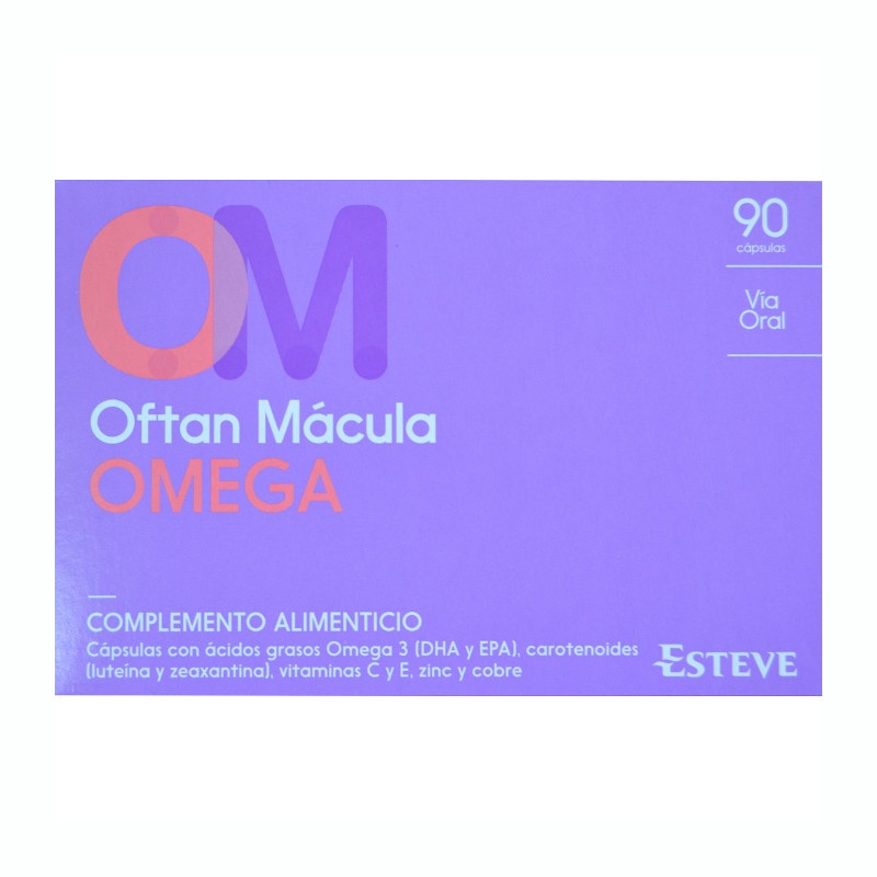 Oftan Mácula Omega 90 Cápsulas