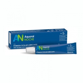 Aquoral Noche Pomada Ocular Lubricante 5grs