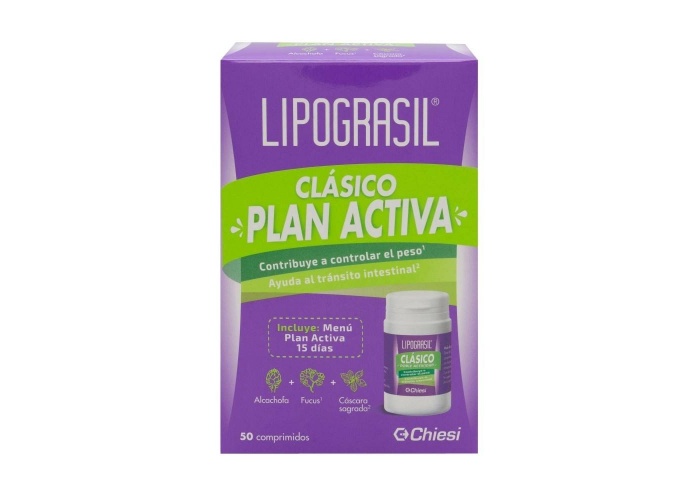 Lipograsil clasico plan activa 50 comprimidos